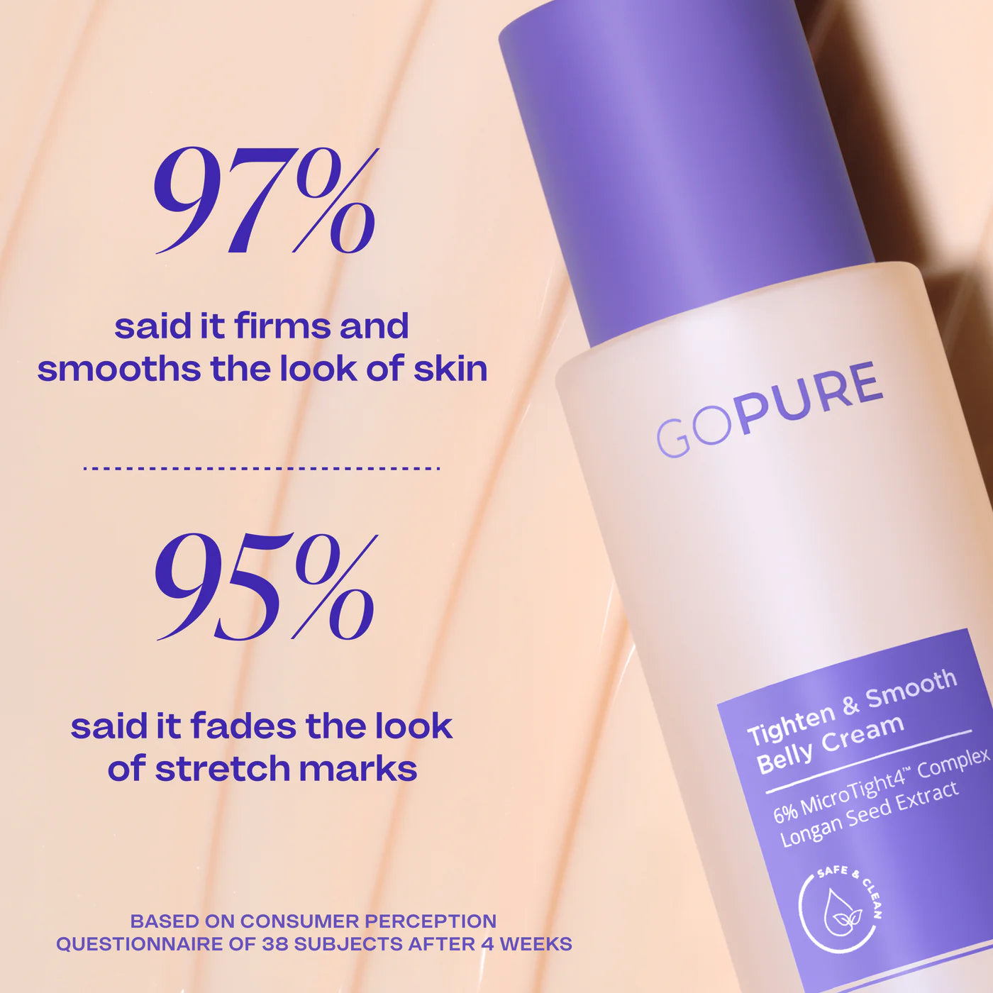 GoPure Tighten & Smooth Belly Cream