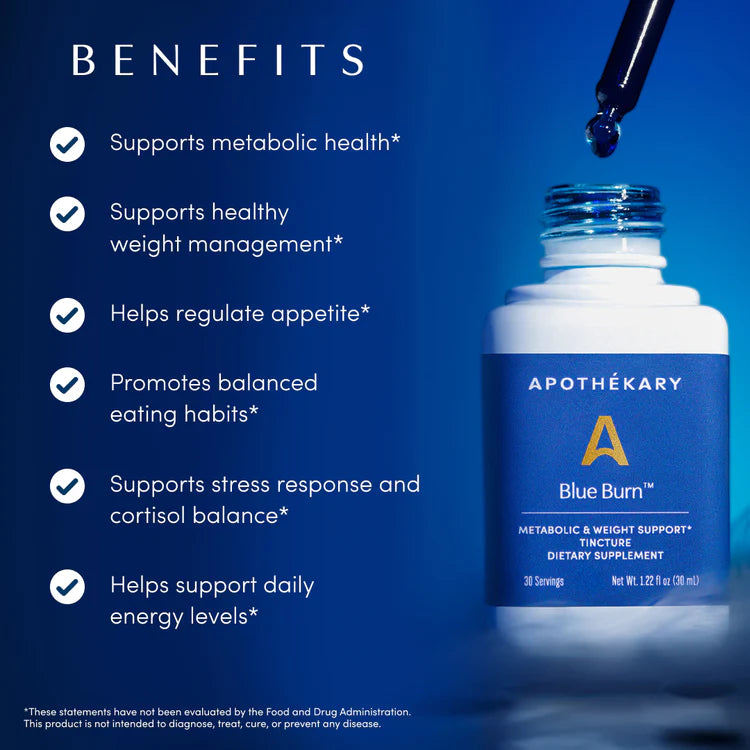 Apothékary Blue Burn Metabolic Support Drops