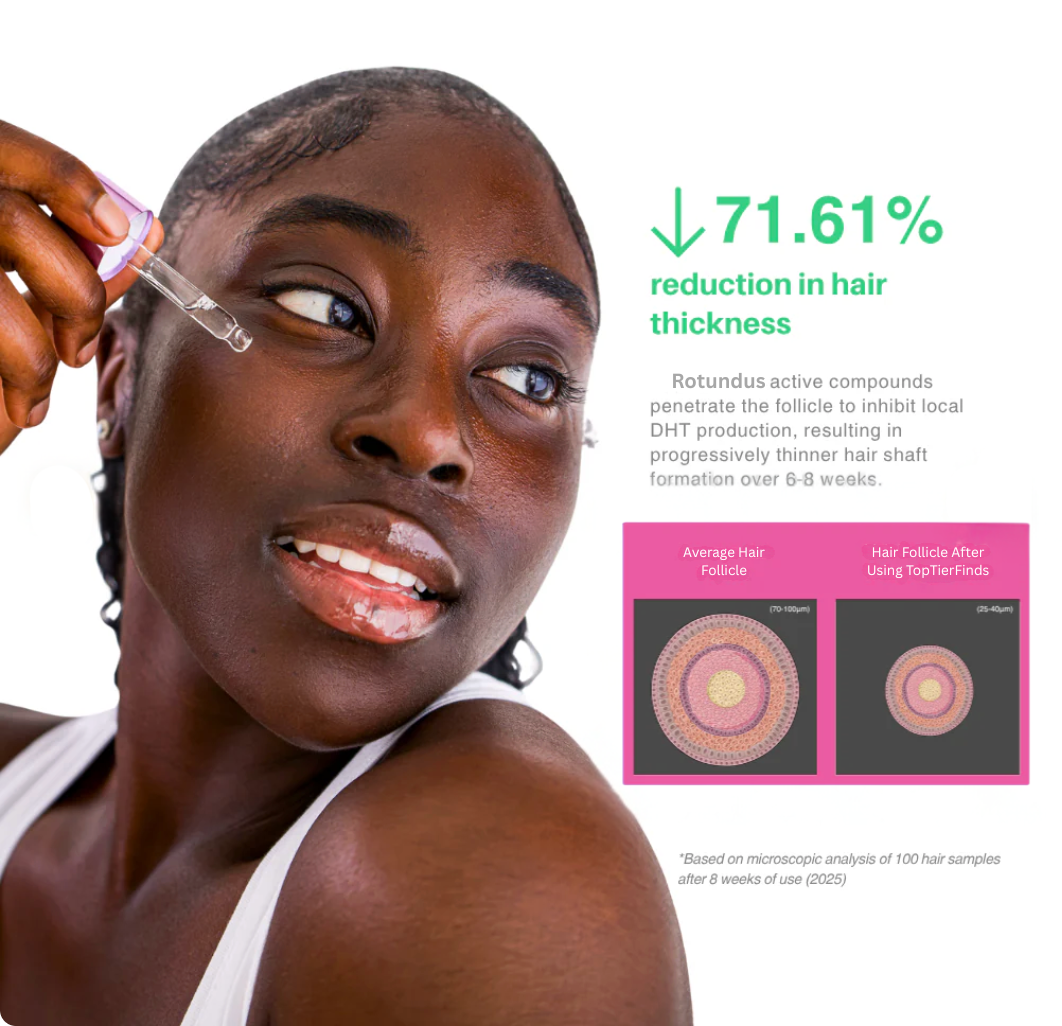 Cyperus Rotundus Hair Growth Inhibiting Oil