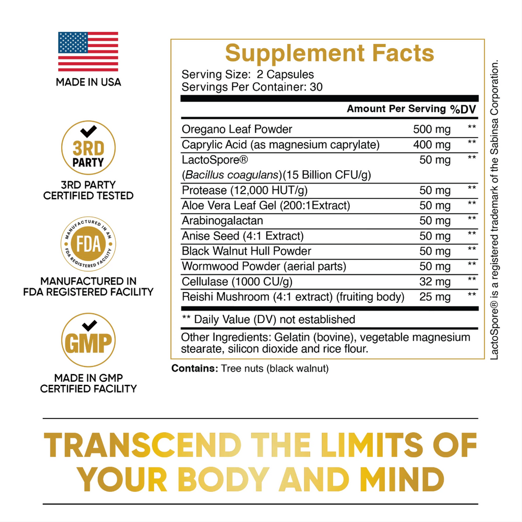 Candida Cleanse Capsules