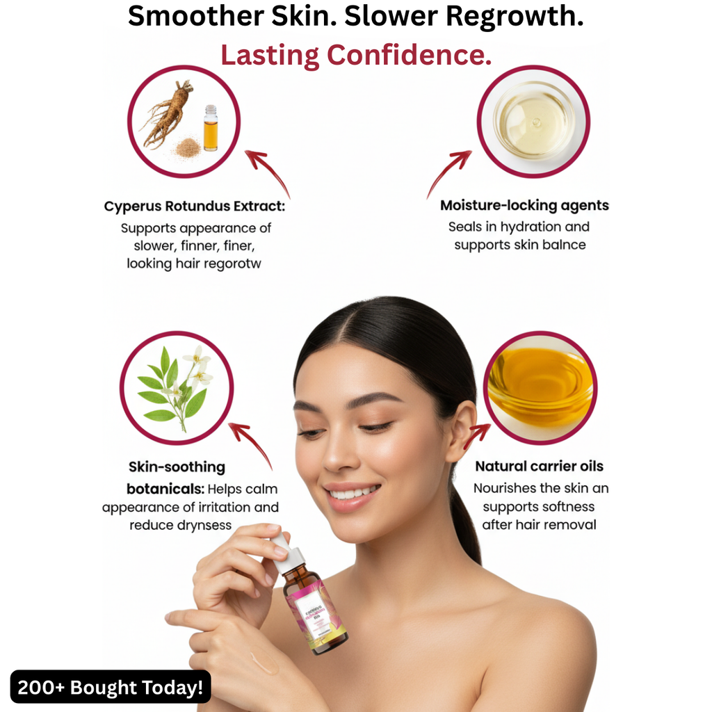 Cyperus Rotundus Hair Growth Inhibiting Oil