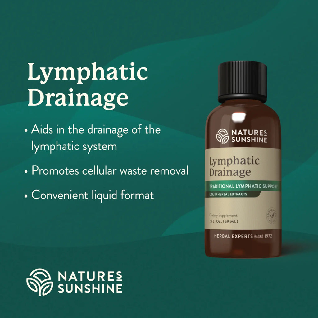 Nature's Sunshine Lymphatic Drainage Liquid Supplement