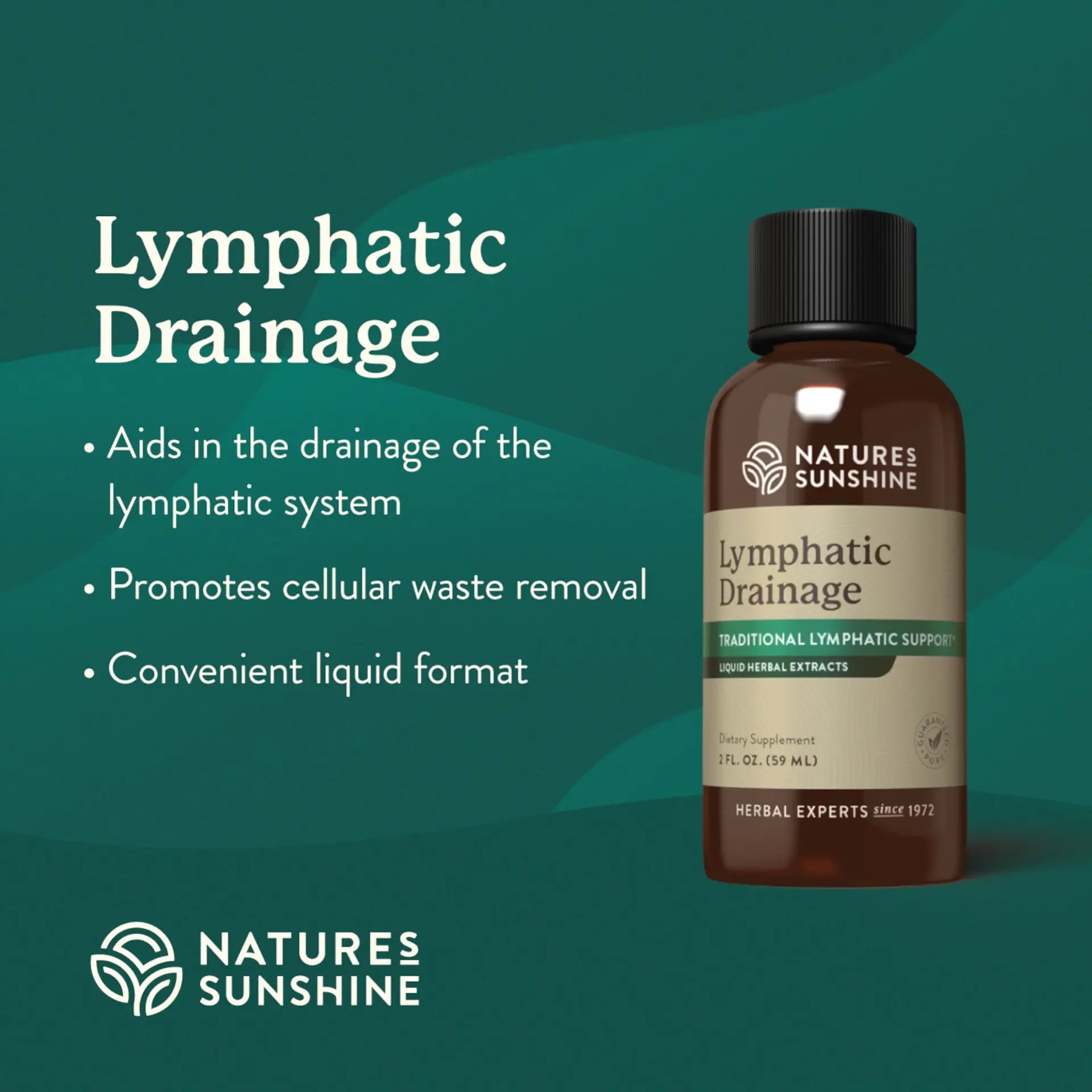 Nature's Sunshine Lymphatic Drainage Liquid Supplement